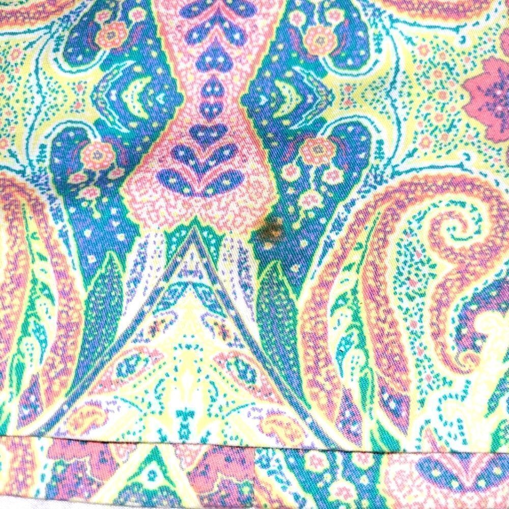‎Ann Taylor Madison Skirt Multicolored Paisley Print Size 00P - Picture 7 of 7